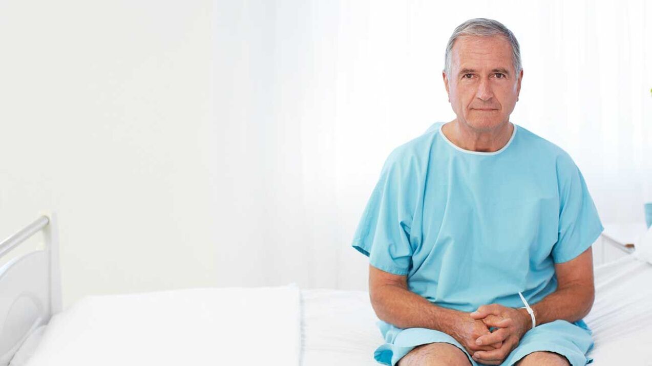 Symptomer vun Prostatitis bei Männer