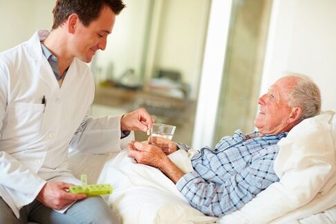 Dokter gëtt eng Pille fir prostatitis