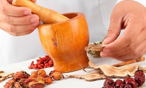 Traditionell Medizin Rezepter sinn en Zousaz zum Haaptverlaf vun der Behandlung fir Prostatitis